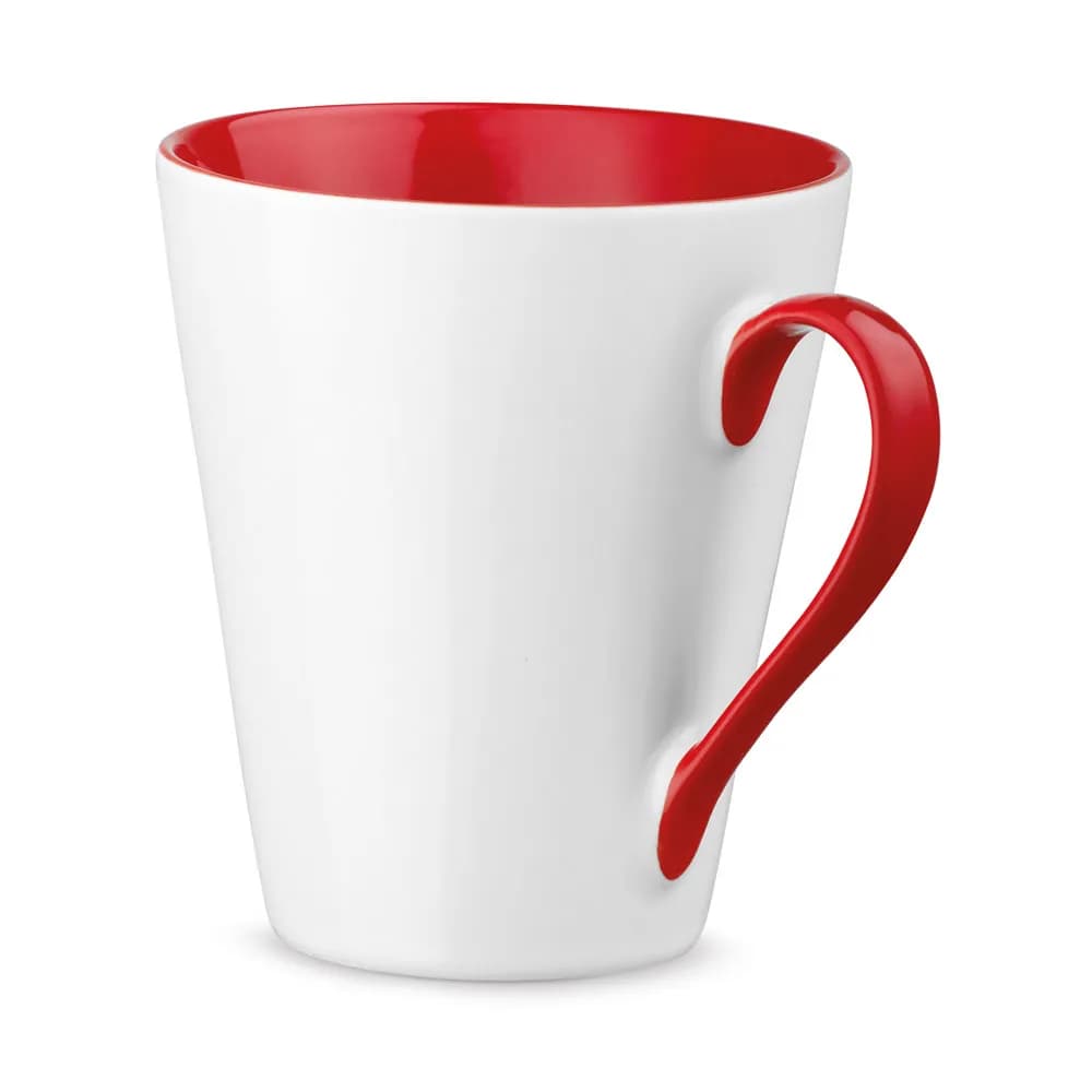 Tasse aus Keramik 320 mL - COLBY - Rot