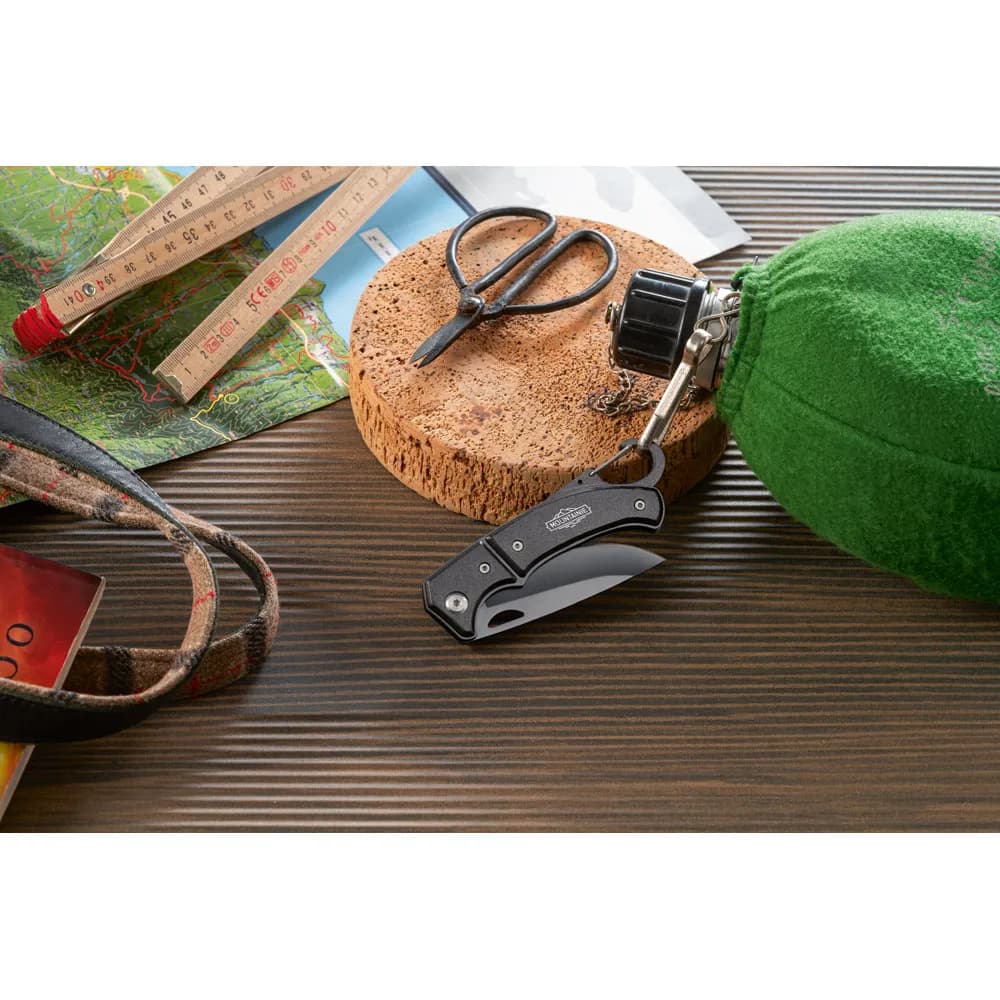 Taschenmesser aus Edelstahl und Metall - FRED - Schwarz