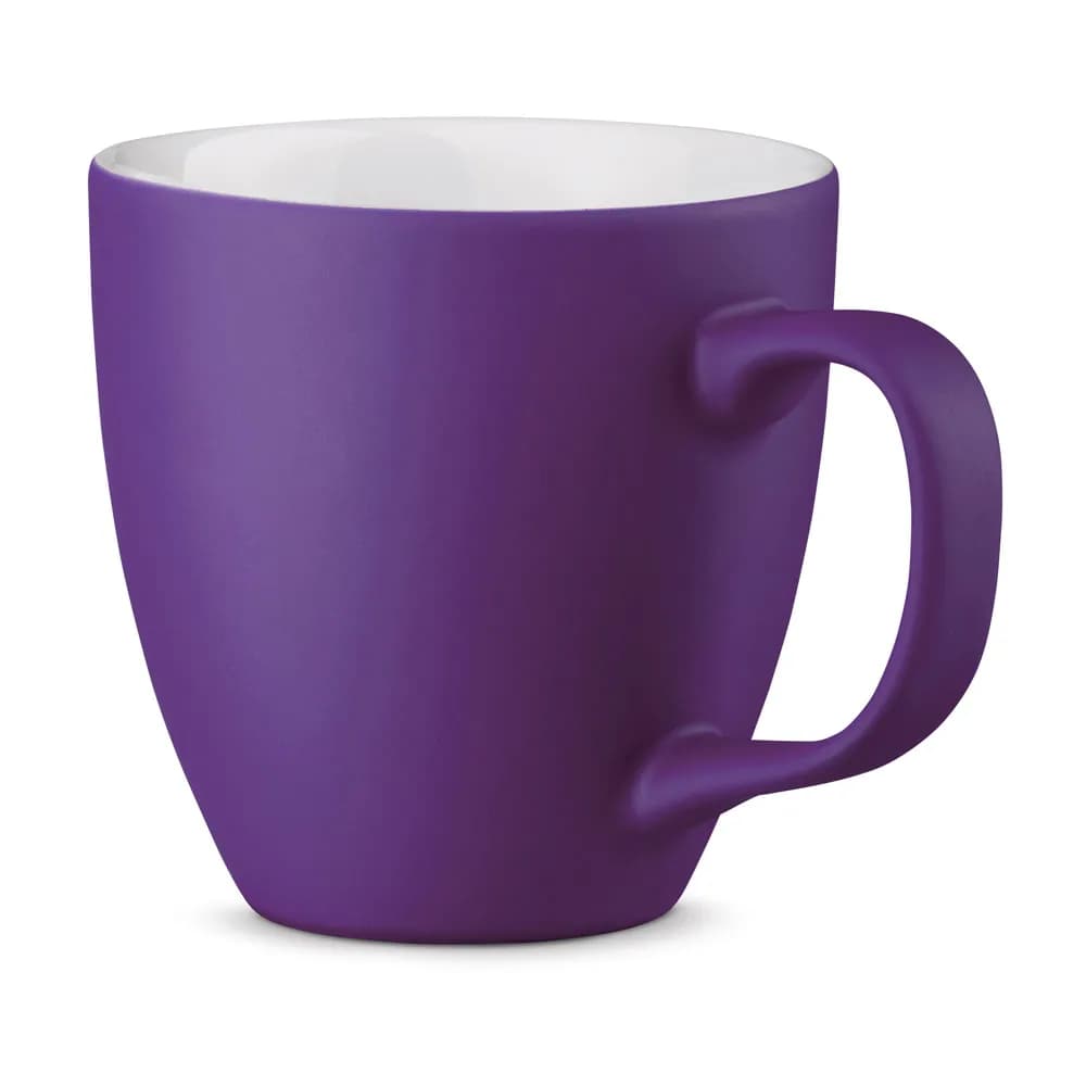 Becher aus Hydroglasur-Porzellan mit 450 ml Fassungsvermögen - PANTHONY MAT - Violett