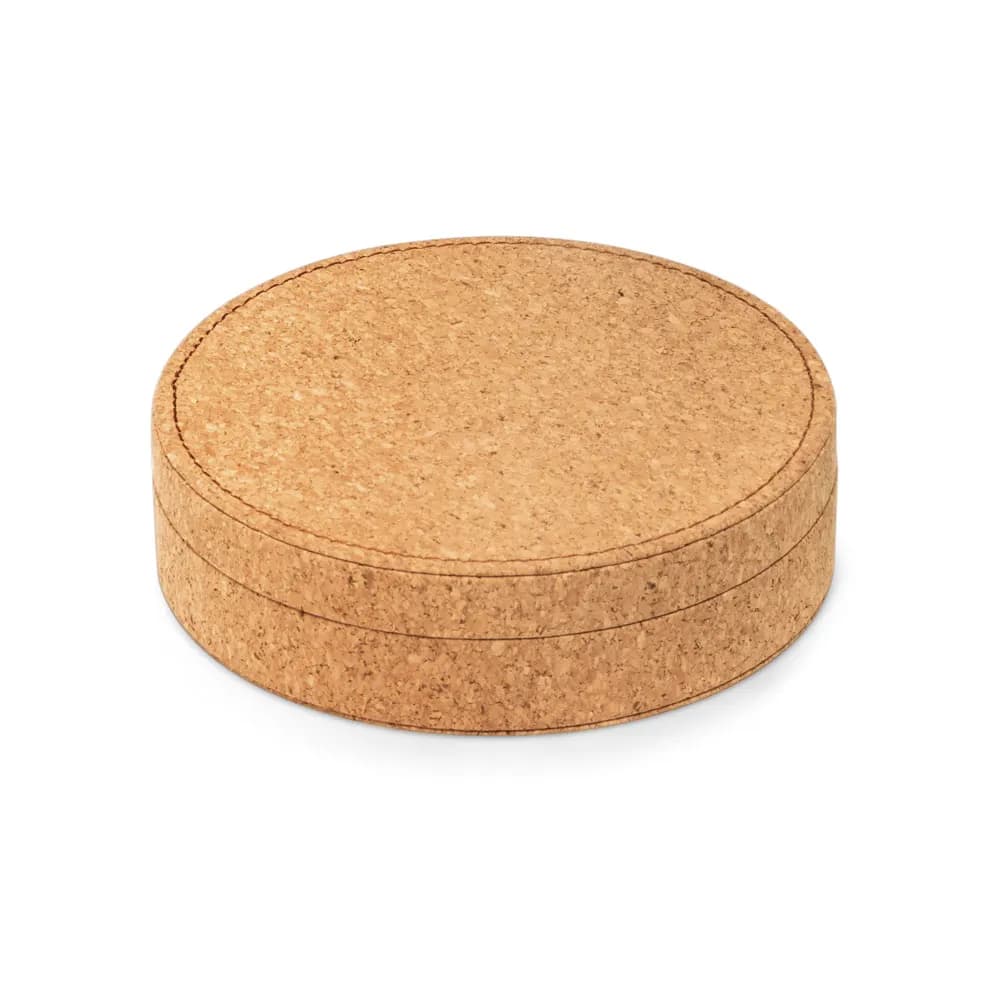 4-teiliges Weinset aus Bambus, Edelstahl und ABS - MORETO - Natur