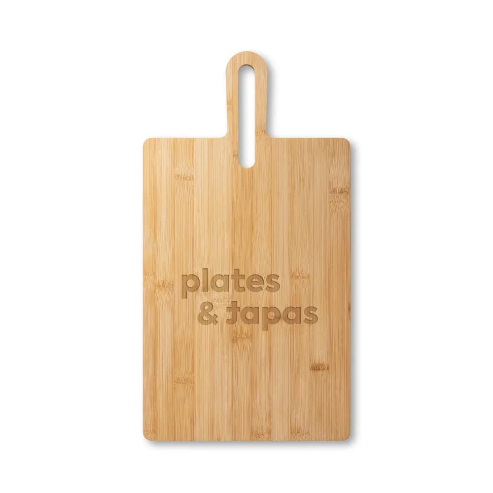 Servierbrett aus Bambus - CARAWAY - Natur