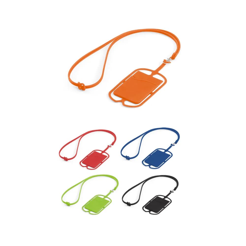 Kartenetui mit Smartphone-Halter - NICOLAUS - Schwarz