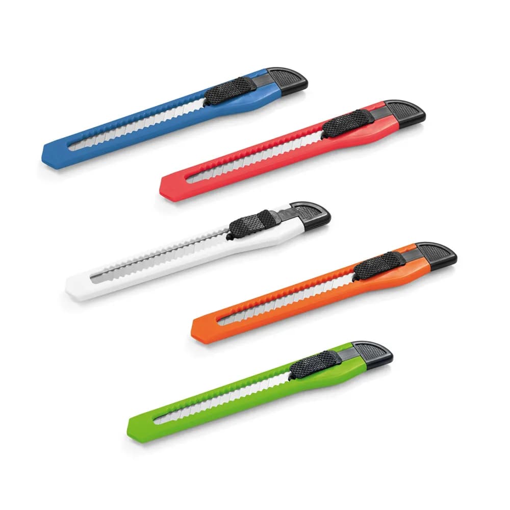 Teppichmesser mit abtrennbarer Feststellklinge - BALIC - Blau