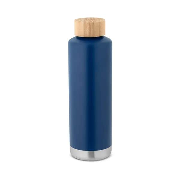 Isolierflasche aus Edelstahl (36% recycelt) (640 mL) - NORRE BOTTLE - Dunkelblau