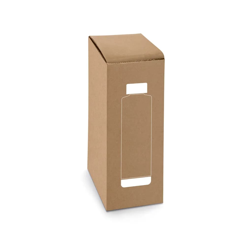 Isolierflasche aus Edelstahl (36% recycelt) (640 mL) - NORRE BOTTLE - Schwarz