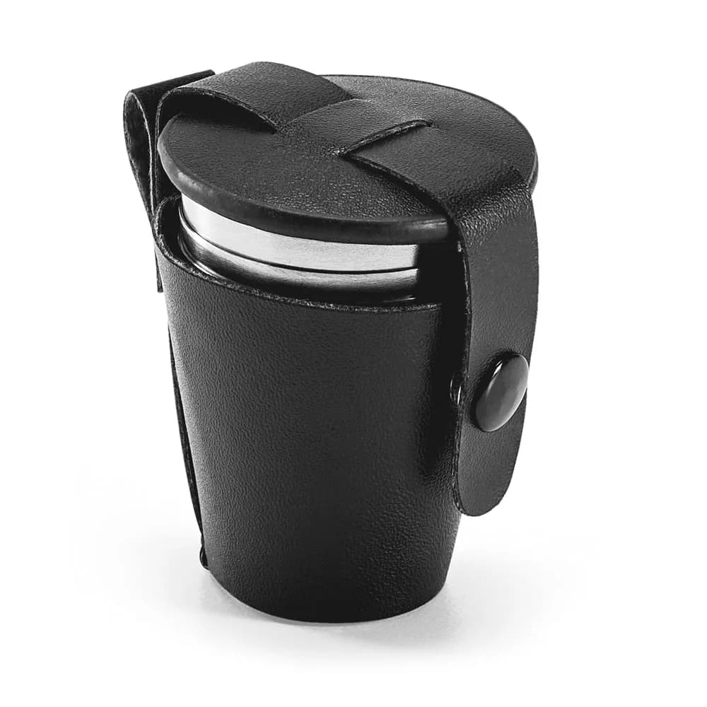 Set mit 4 Edelstahlbechern 25 mL - HIMALAYAS - Silber