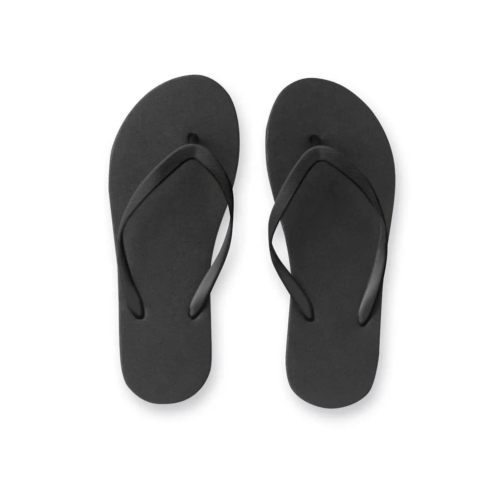 Bequeme Flip-Flops mit PE-Sohle und PVC-Riemen - MAUPITI S / M - Rosa
