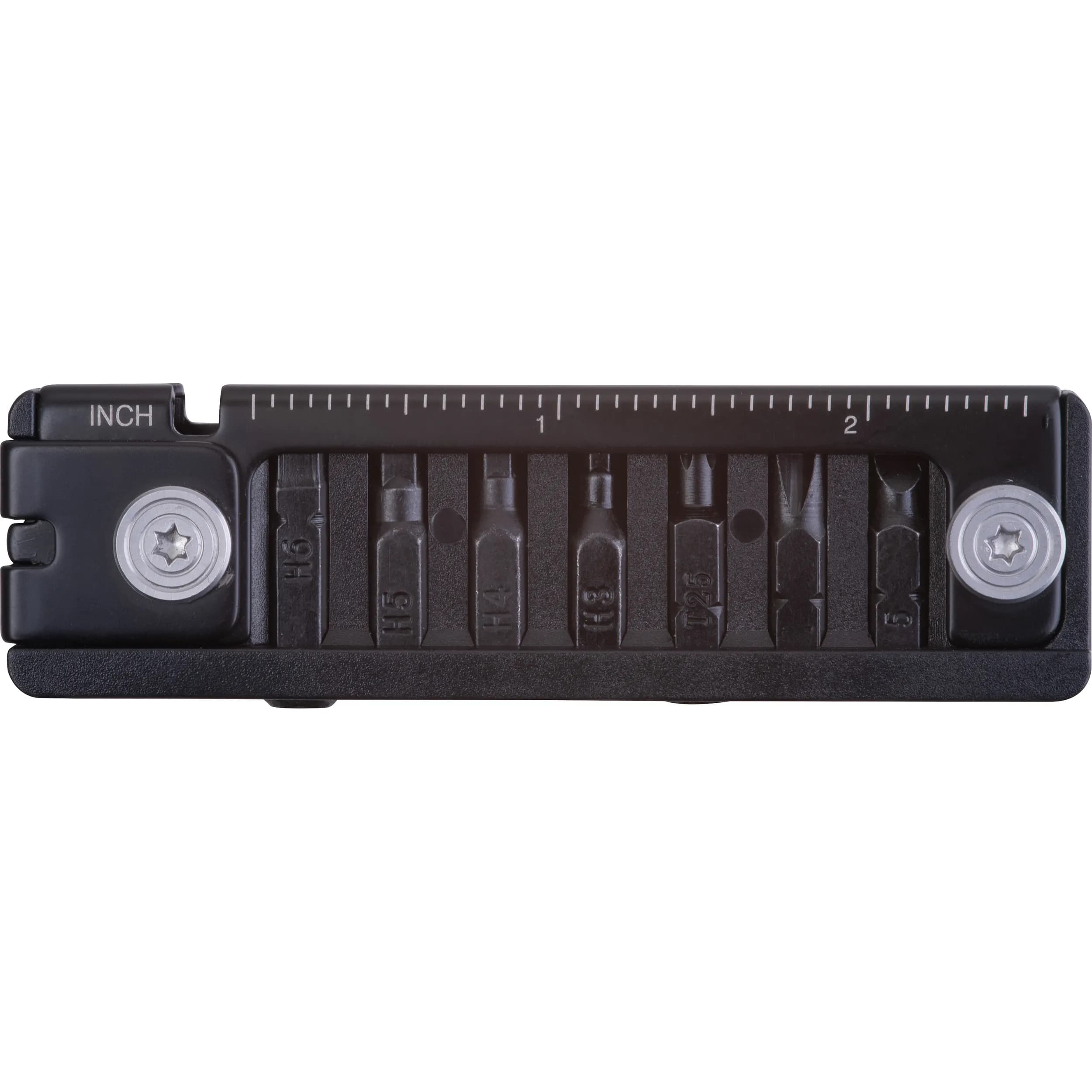 8-teiliges Multitool aus Edelstahl ADRIANA - schwarz