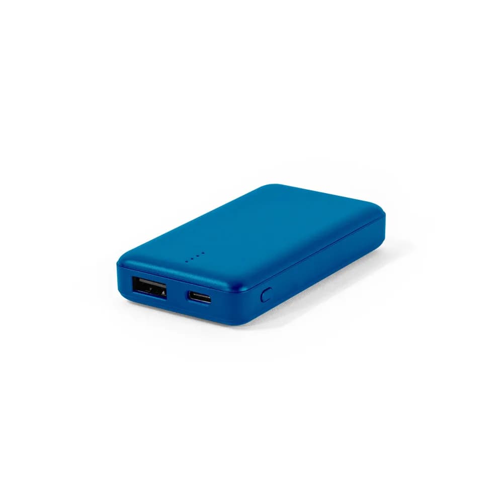 Powerbank 4000 mAh bei recyceltem ABS (100% rABS) - SHERYL - Blau