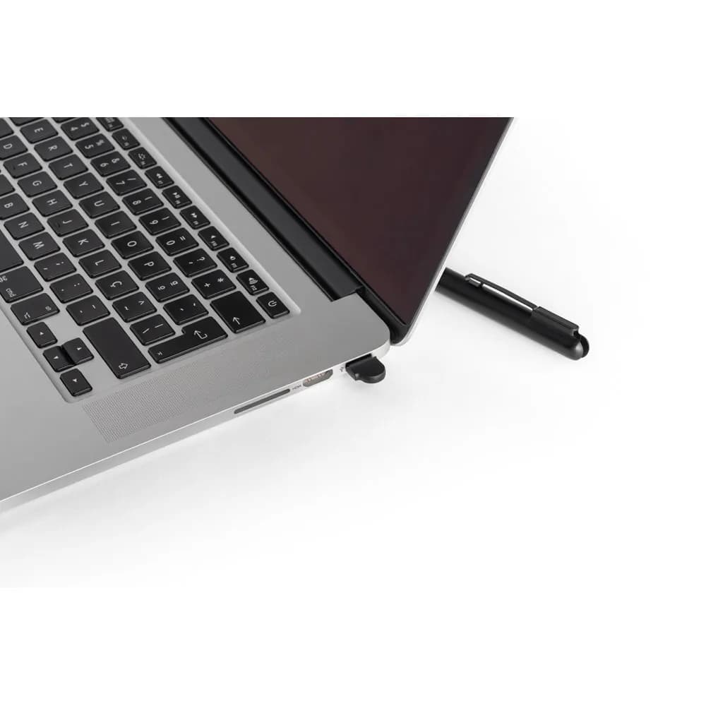 Kugelschreiber aus ABS mit 4 GB UDP-Speicher - SAVERY - Schwarz