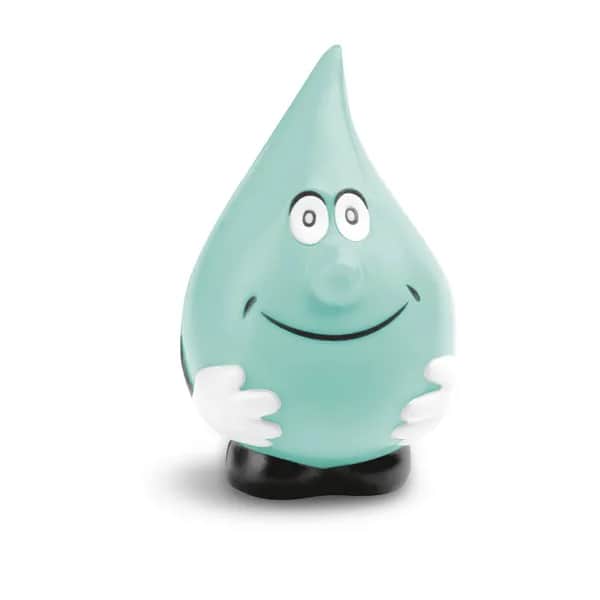 Anti-Stressball aus PU - BLUS - Hellblau