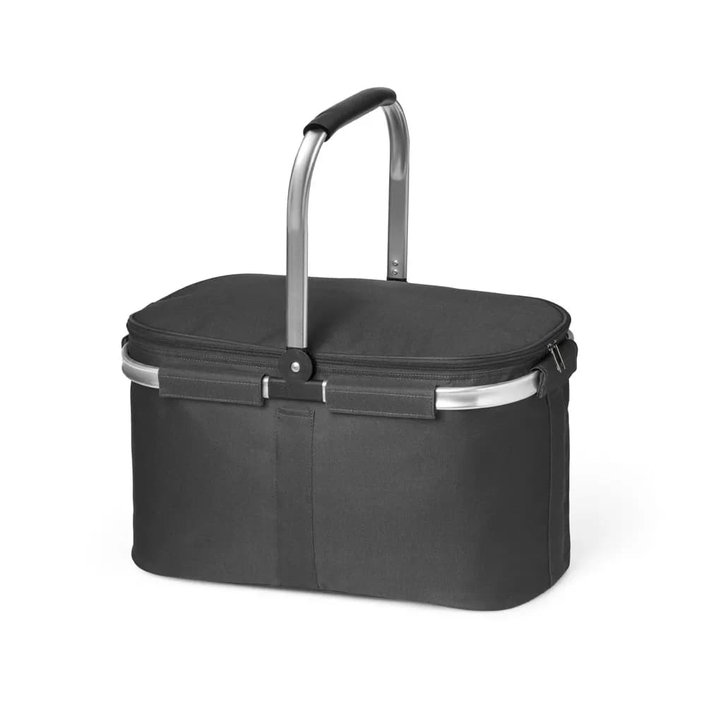 Flexibler Picknickkorb aus 600D 25 L - BASKIT - Schwarz