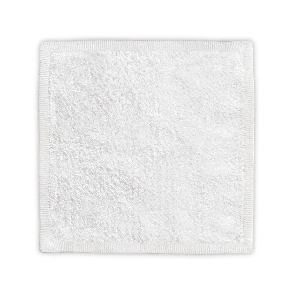 Handtuch (350 g/m²) aus Baumwolle (82%) und recycelter Baumwolle (18%) - BARDEM S - Weiß