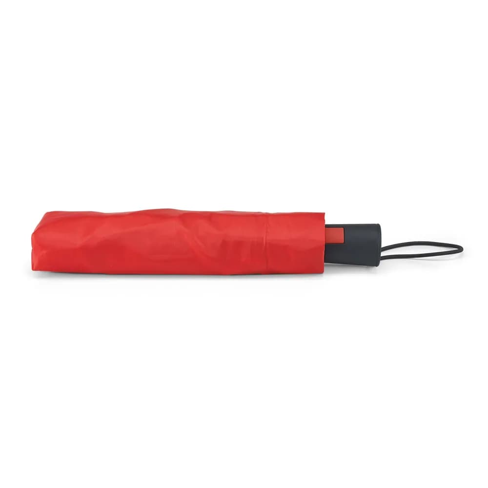 Taschenschirm aus 190T Pongé mit automatischer Öffnung - TOMAS - Schwarz