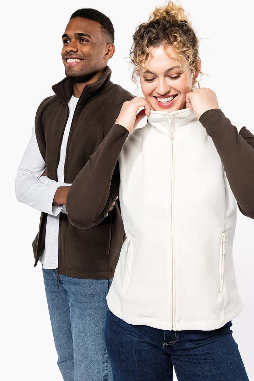 Fleece-Bodywarmer-Weste - KA913 - weiß (-01)