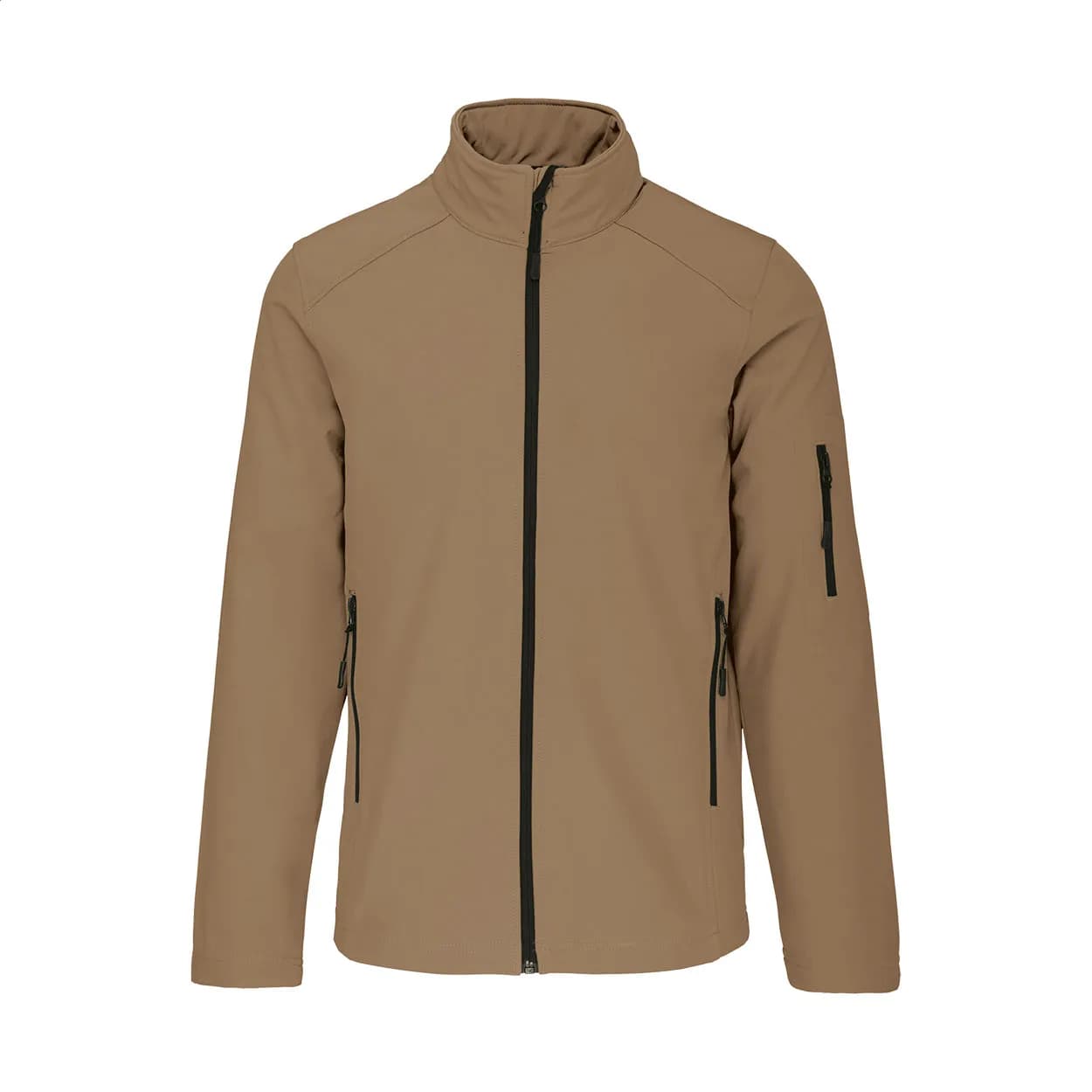 Dreilagige Softshelljacke - KA401 - braun (-09V)