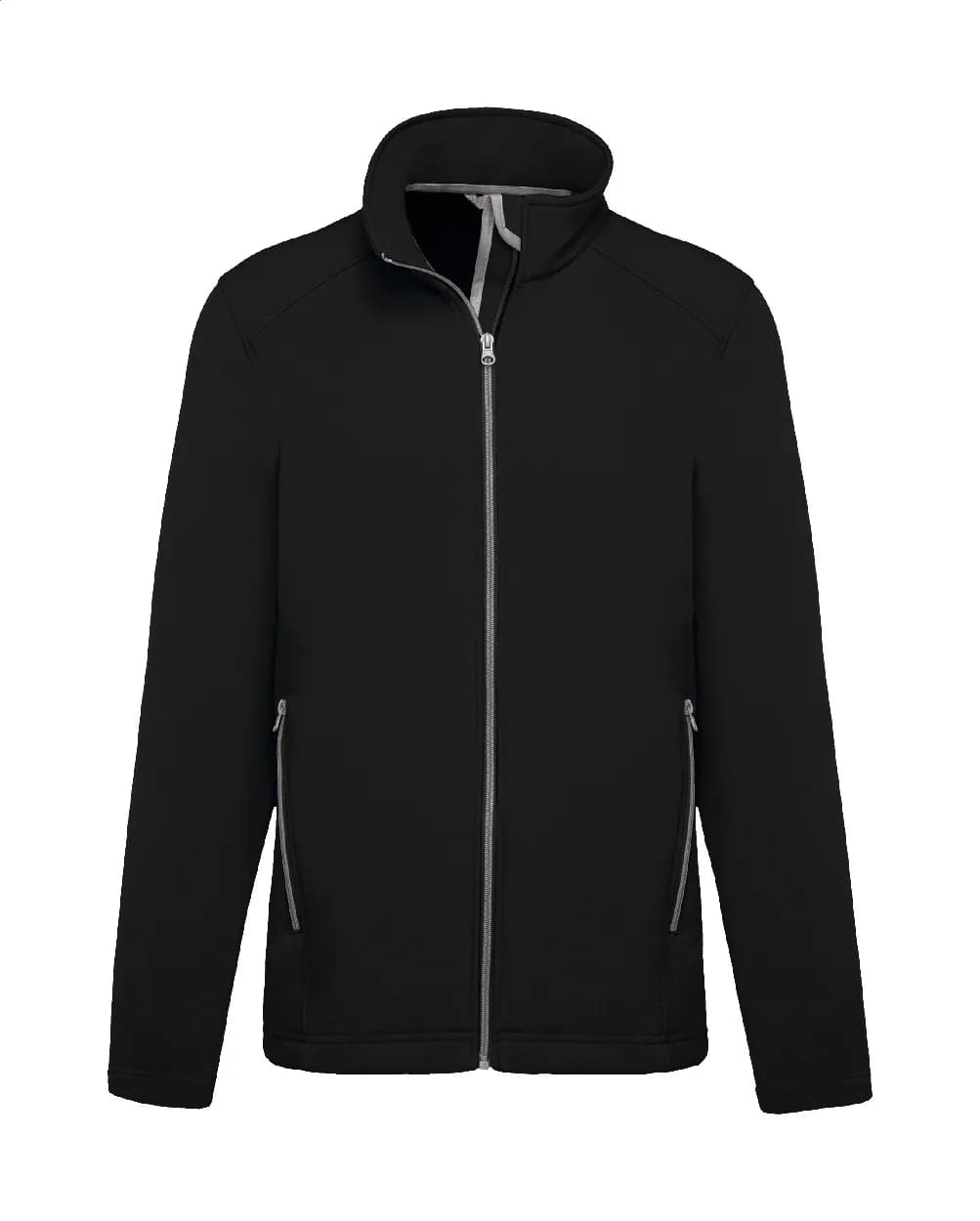 Doppellagige Softshelljacke - KA424 - schwarz (-10)