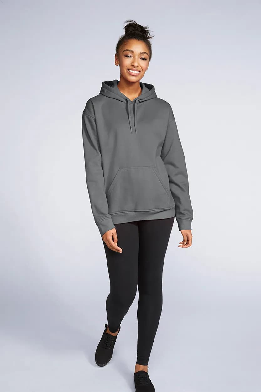 Kapuzensweatshirt - GISF500 - dunkelgrau (-80)