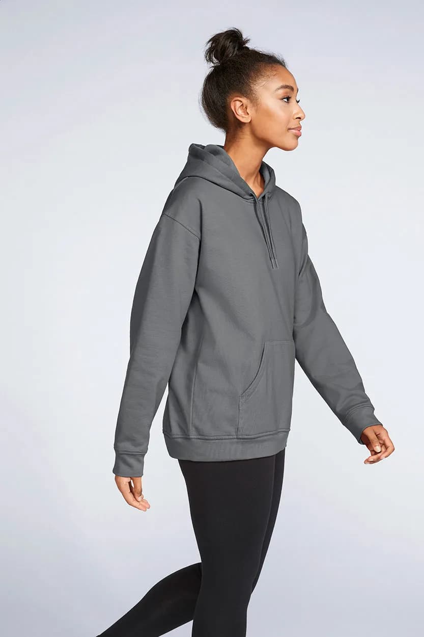 Kapuzensweatshirt - GISF500 - dunkelgrau (-80)