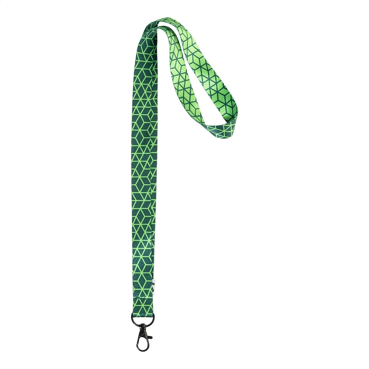 Individuelles Sublimationslanyard - Subyard Shine - schwarz (-10)