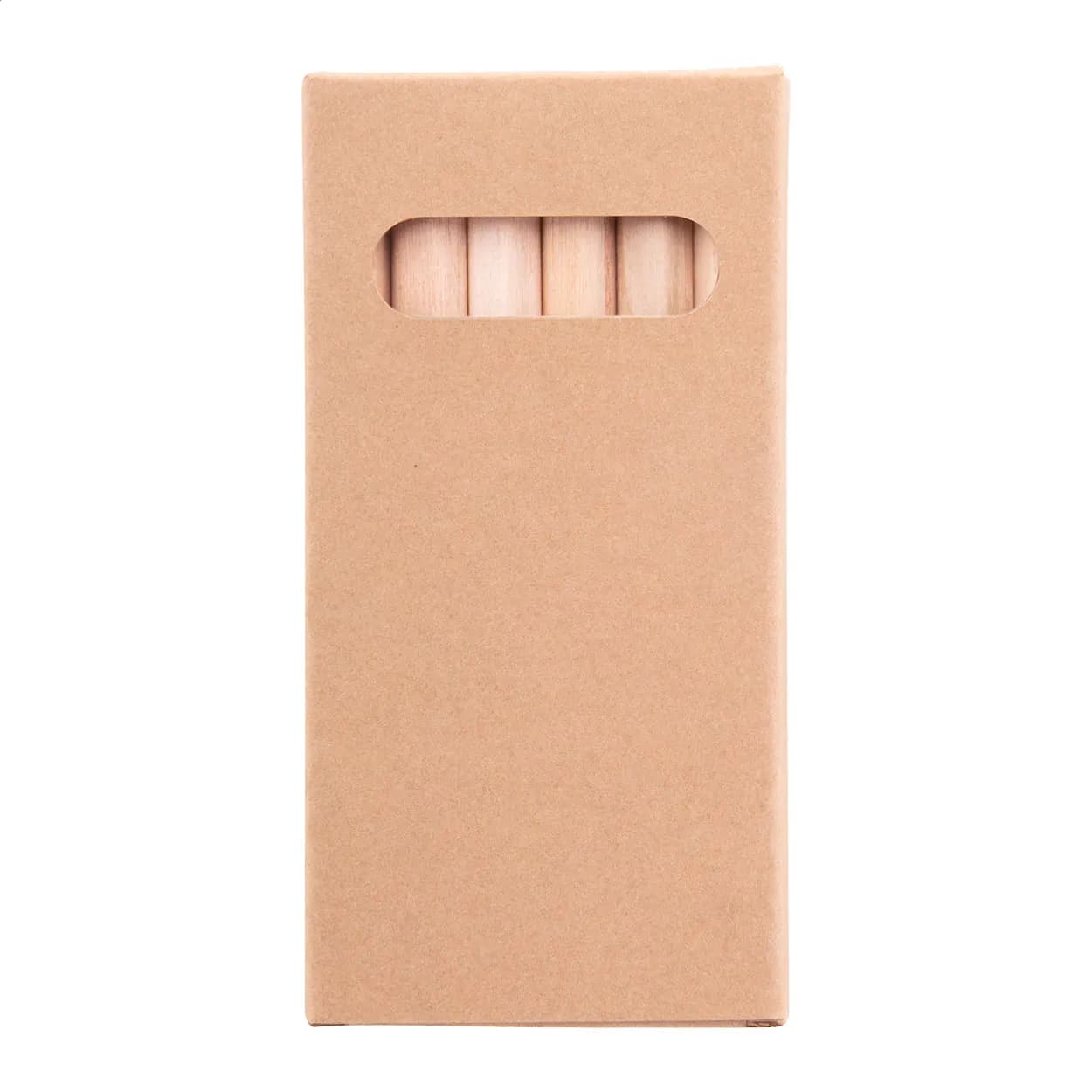 Individuelles Buntstifte-Set (6 Stk.) - Penxil 6 Eco - natur