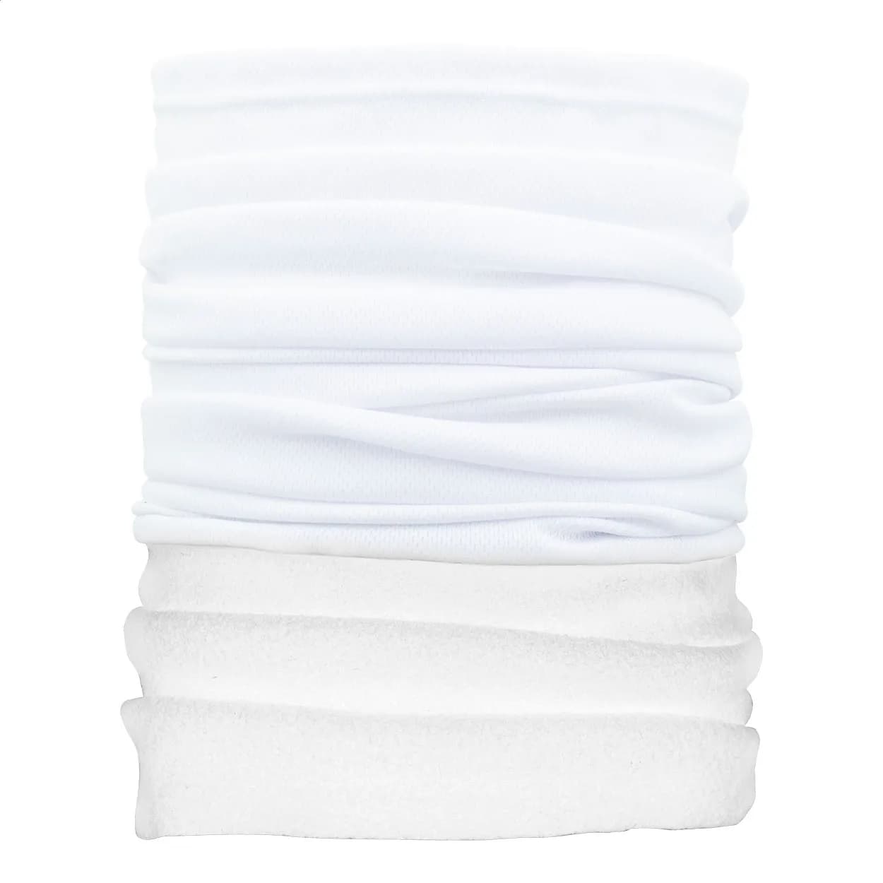 Individueller Multifunktionsschal - CreaScarf Winter - weiß (-01)