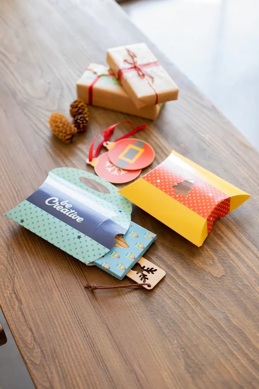 Kissenbox - CreaBox Pillow Xmas S - weiß (-A)