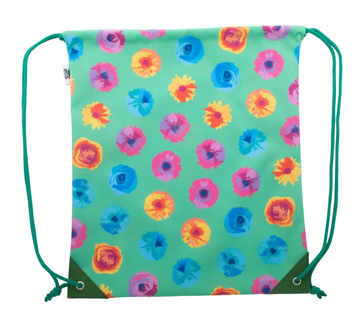 Individueller Turnbeutel - CreaDraw Supreme - grün (-07)