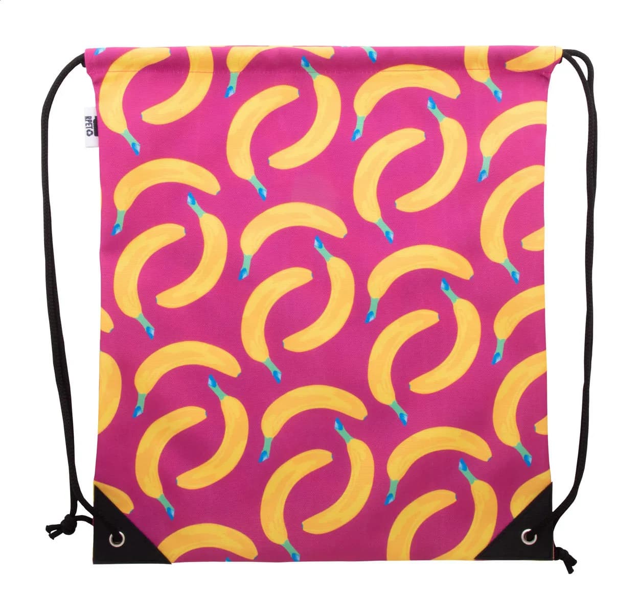 Individueller Turnbeutel - CreaDraw Supreme - schwarz (-10)