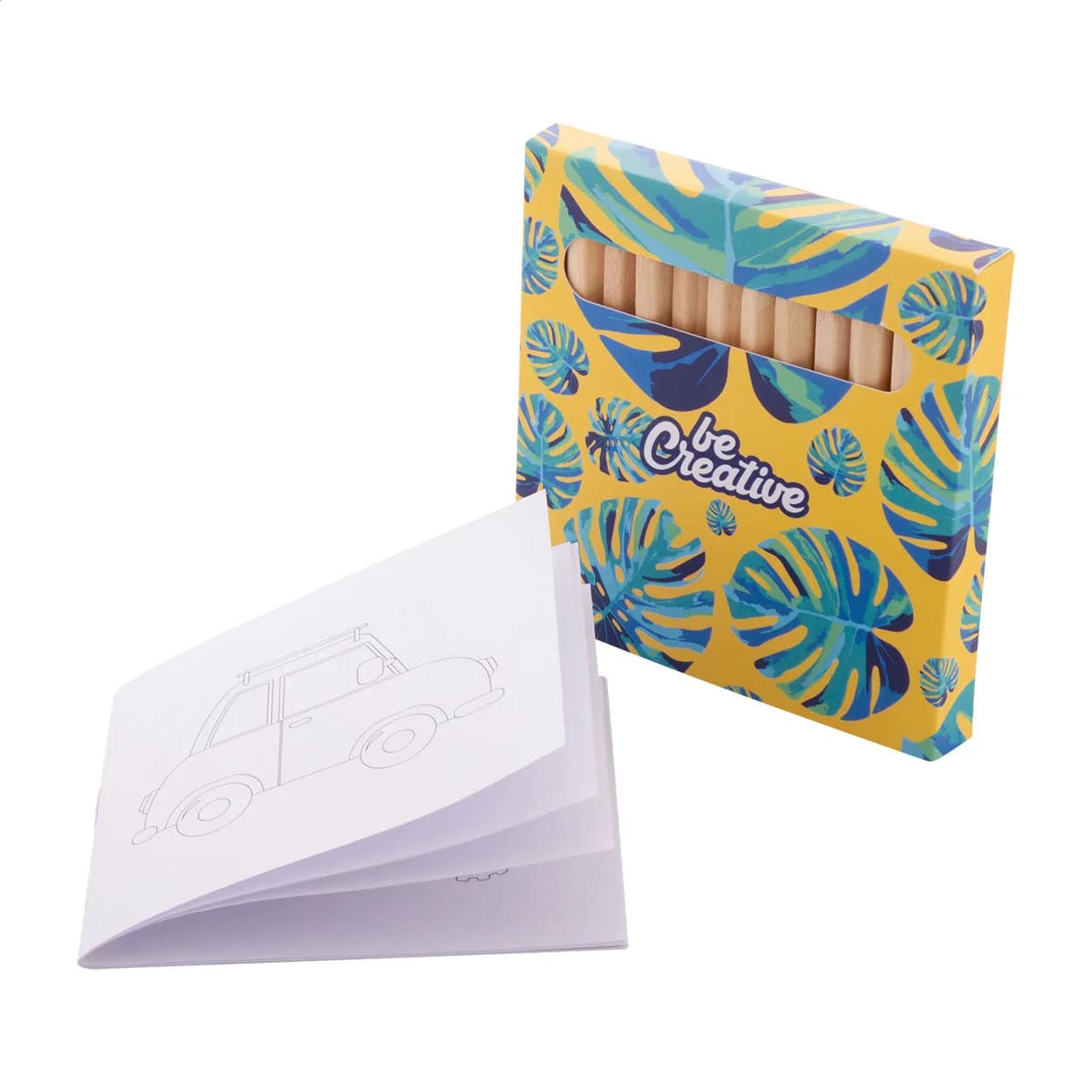 Individuelles Ausmalset, Tiere - Coloxil 12 - weiß (-B)