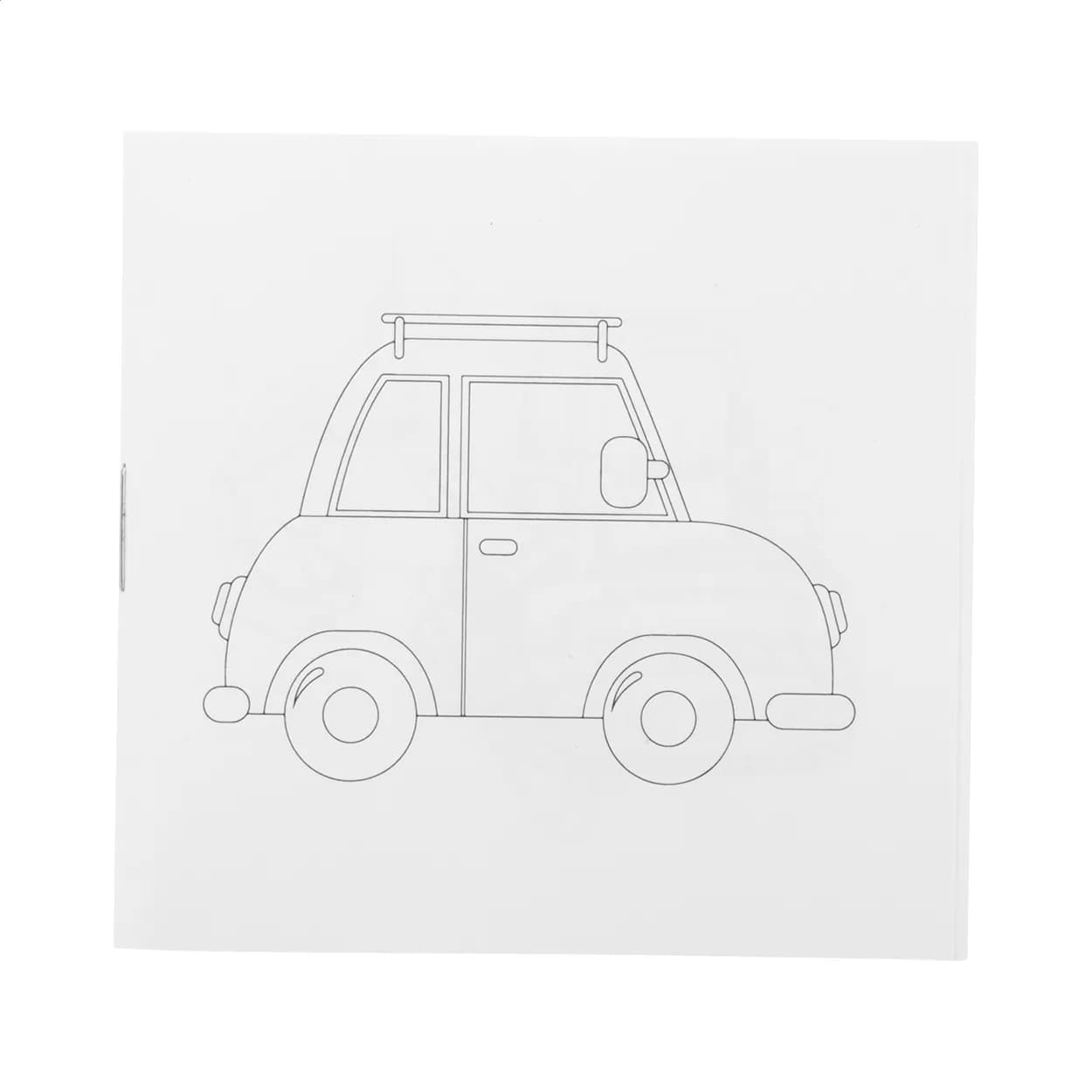 Individuelles Ausmalset, Tiere - Coloxil 12 - weiß (-B)