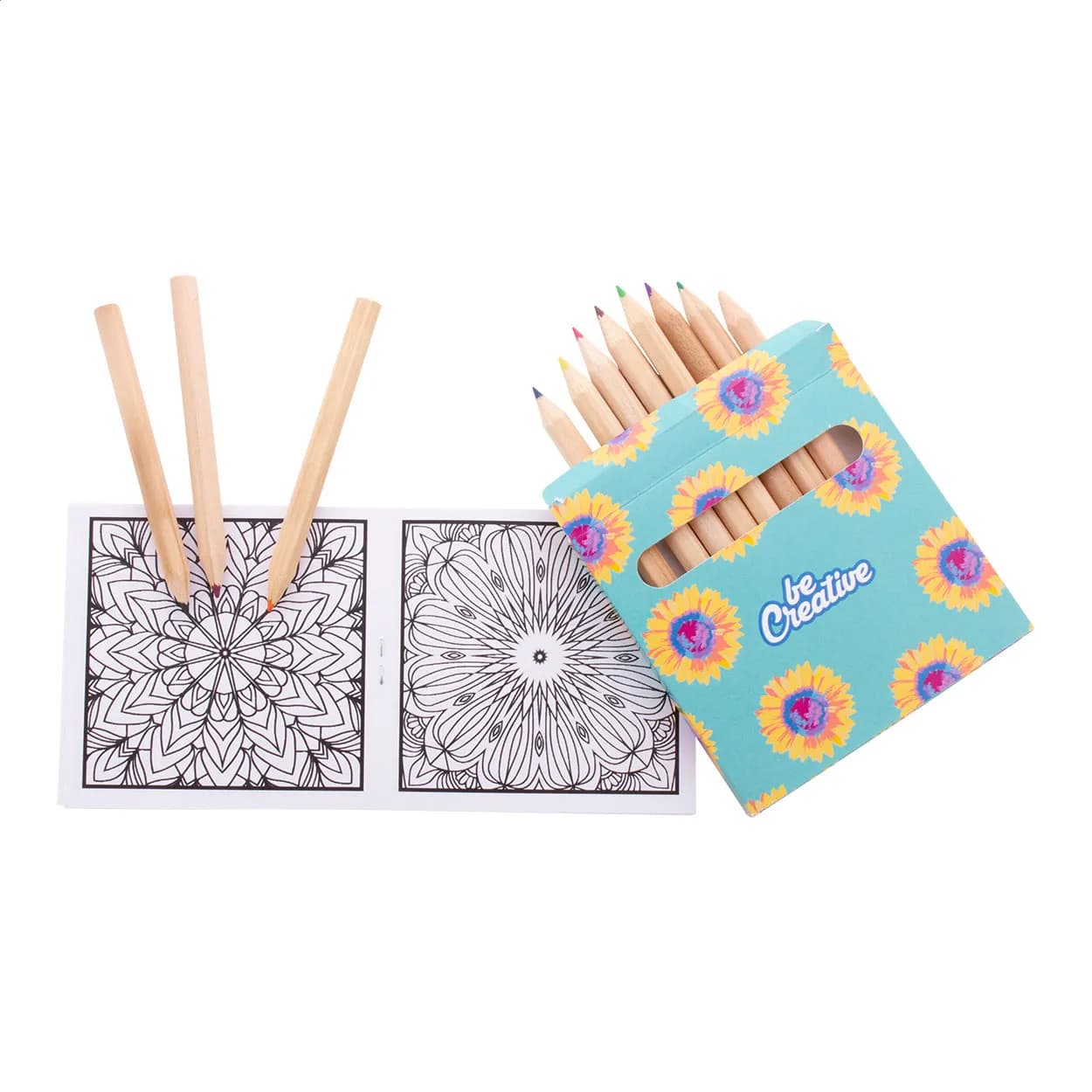 Individuelles Ausmalset, Tiere - Coloxil 12 - weiß (-D)