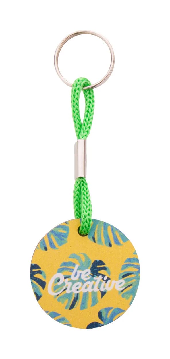 Individueller Schlüsselanhänger - Woody Plus A - grün (-07)