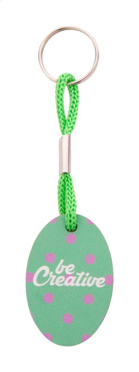 Individueller Schlüsselanhänger - Woody Plus B - grün (-07)