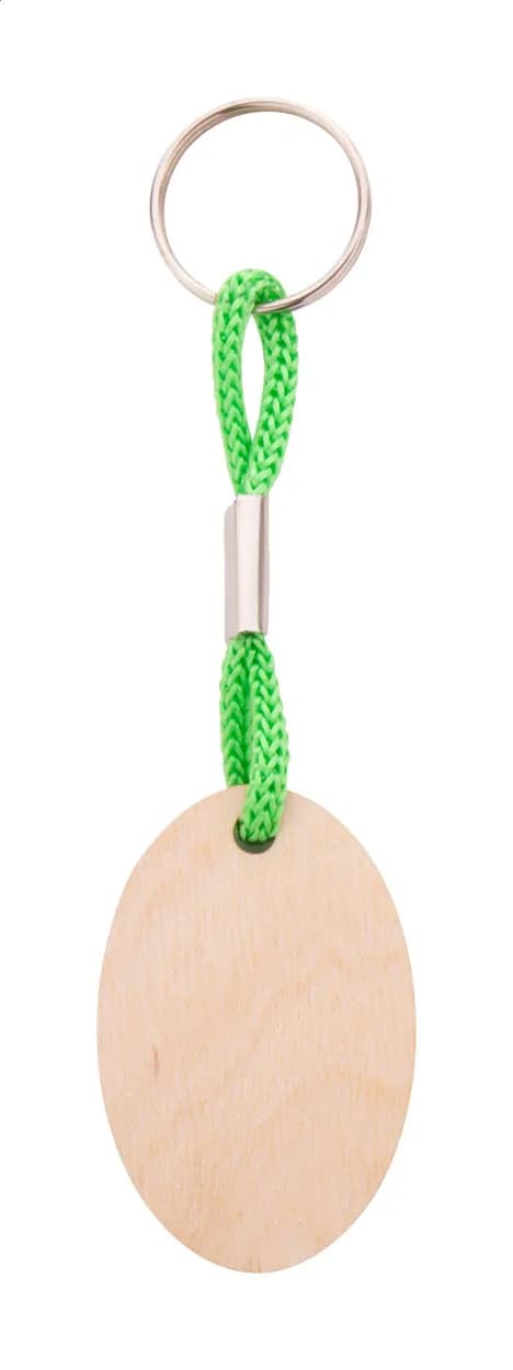 Individueller Schlüsselanhänger - Woody Plus B - grün (-07)