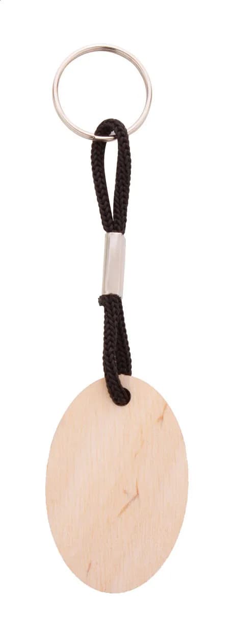 Individueller Schlüsselanhänger - Woody Plus B - schwarz (-10)