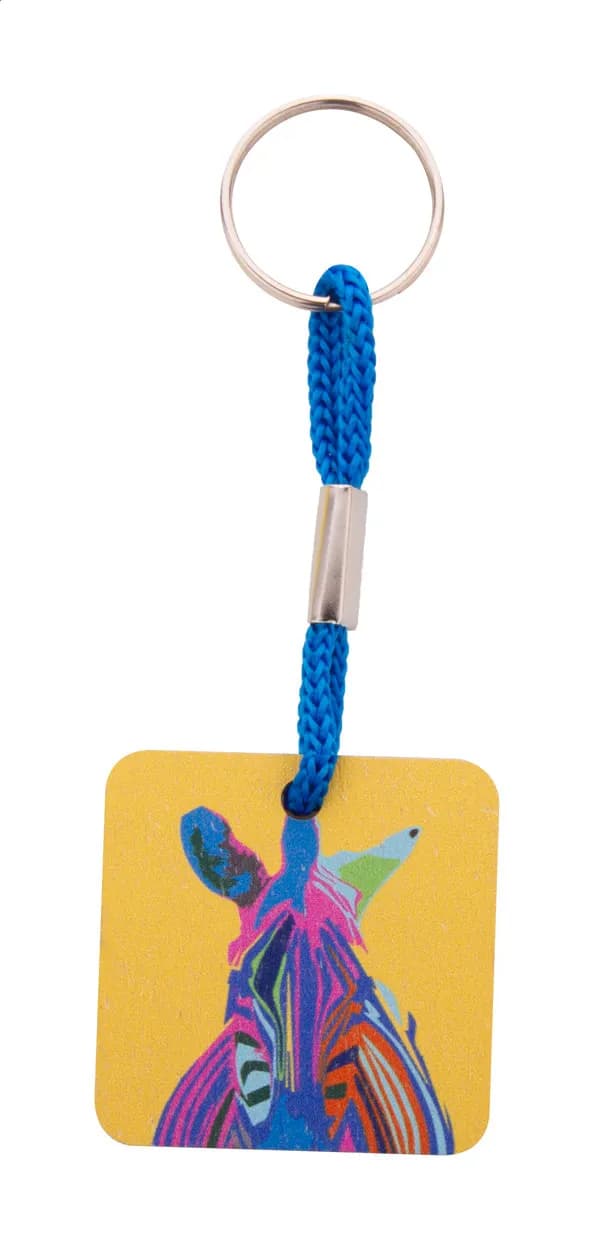 Individueller Schlüsselanhänger - Woody Plus C - blau (-06)