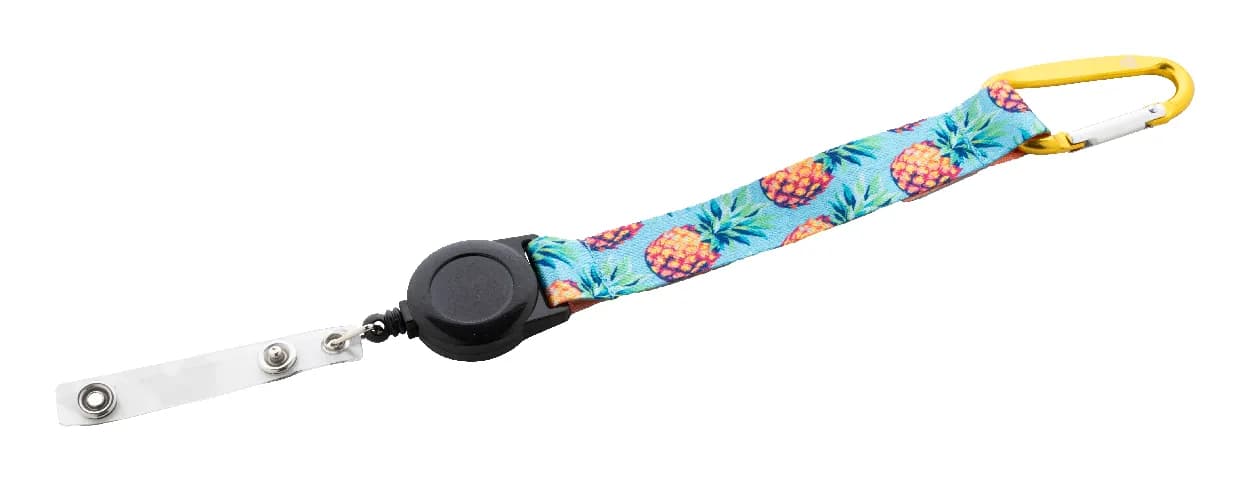 Individueller Schlüsselanhänger - Subiner YoYo RPET - gelb (-02)