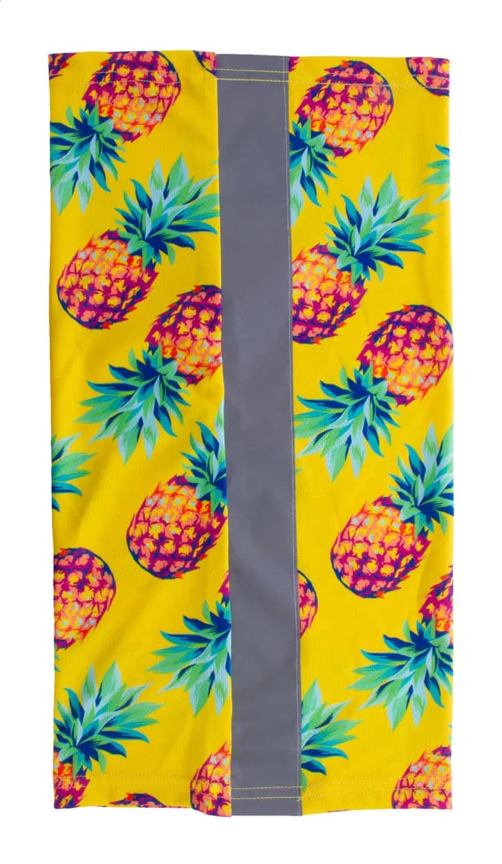 Individueller Mehrzweckschal - CreaScarf Reflect - weiß