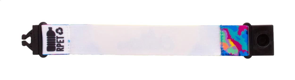 individuelles Armband - Mojo RPET - weiß (-S)