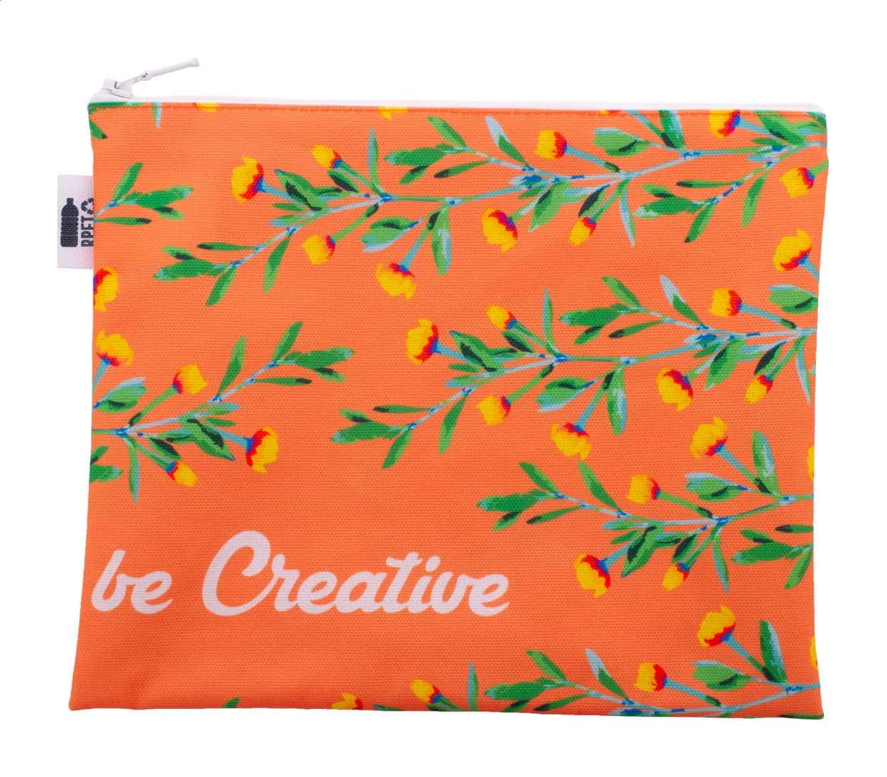 Individuelle Kosmetiktasche - CreaBeauty L RPET - weiß (-01)