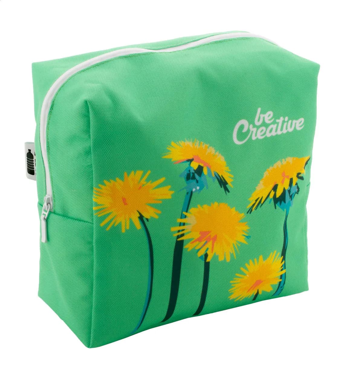 Individuelle Kosmetiktasche - CreaBeauty Square L - weiß (-01)