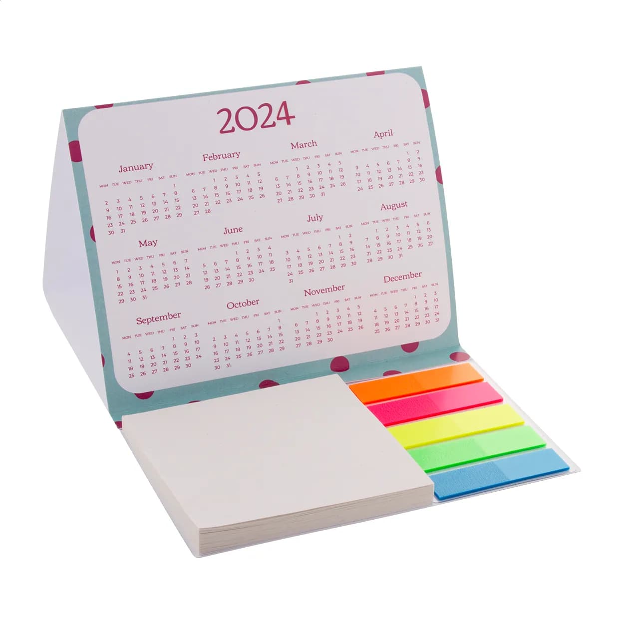 Individueller Kalender - CreaStick Combo Date - weiß