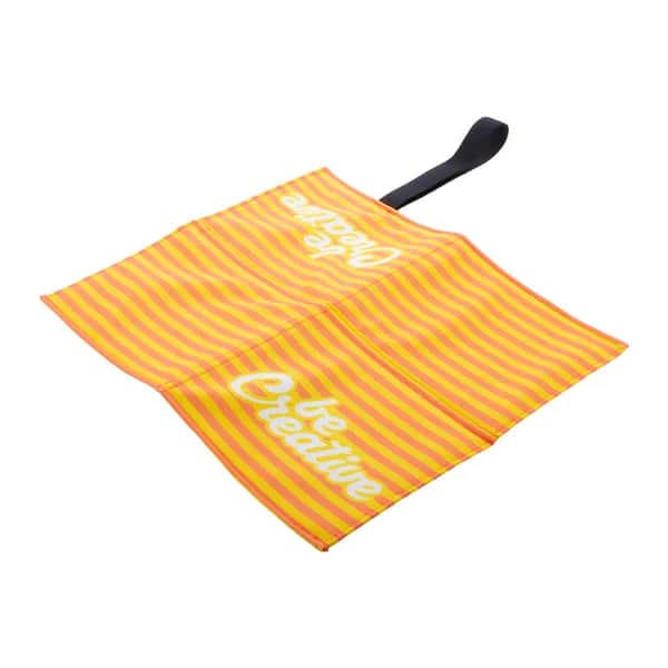 Individuelles RPET Sitzkissen - Fanseat Fold - schwarz (-10)