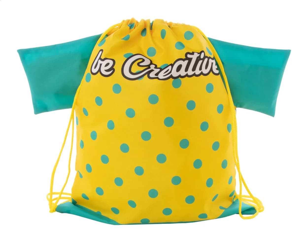 Individueller Turnbeutel - CreaDraw T - gelb (-02)