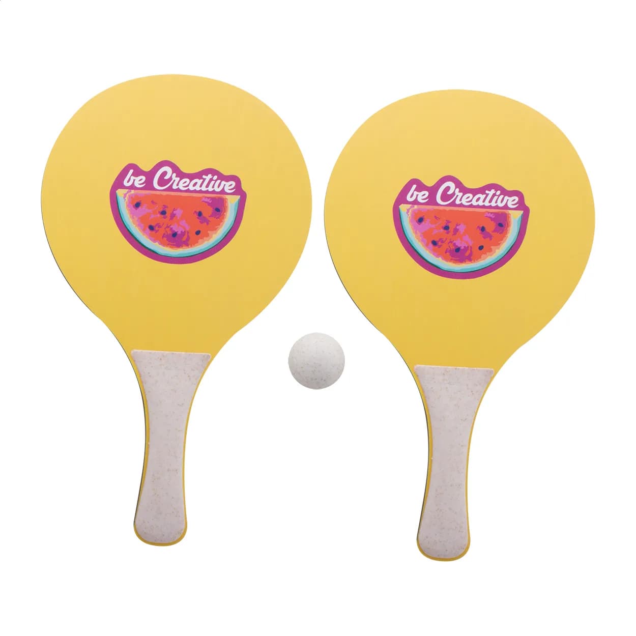 Individuelles Strandtennisset - CreaShot - natur