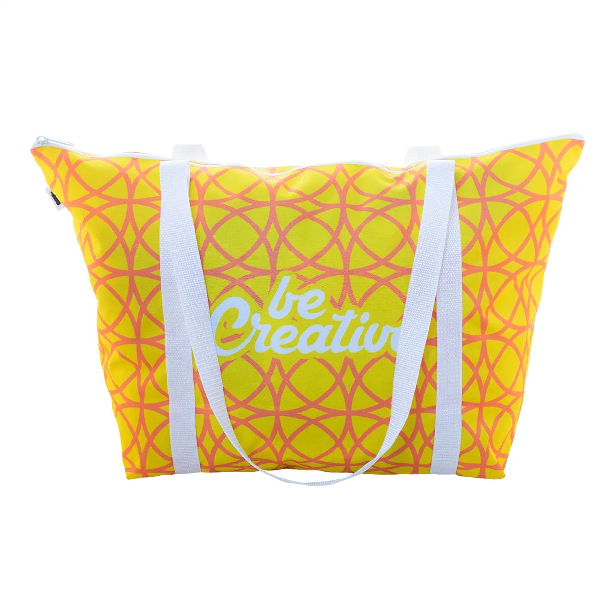 Strand- oder Einkaufstasche - SuboShop Playa Zip - weiß (-01)