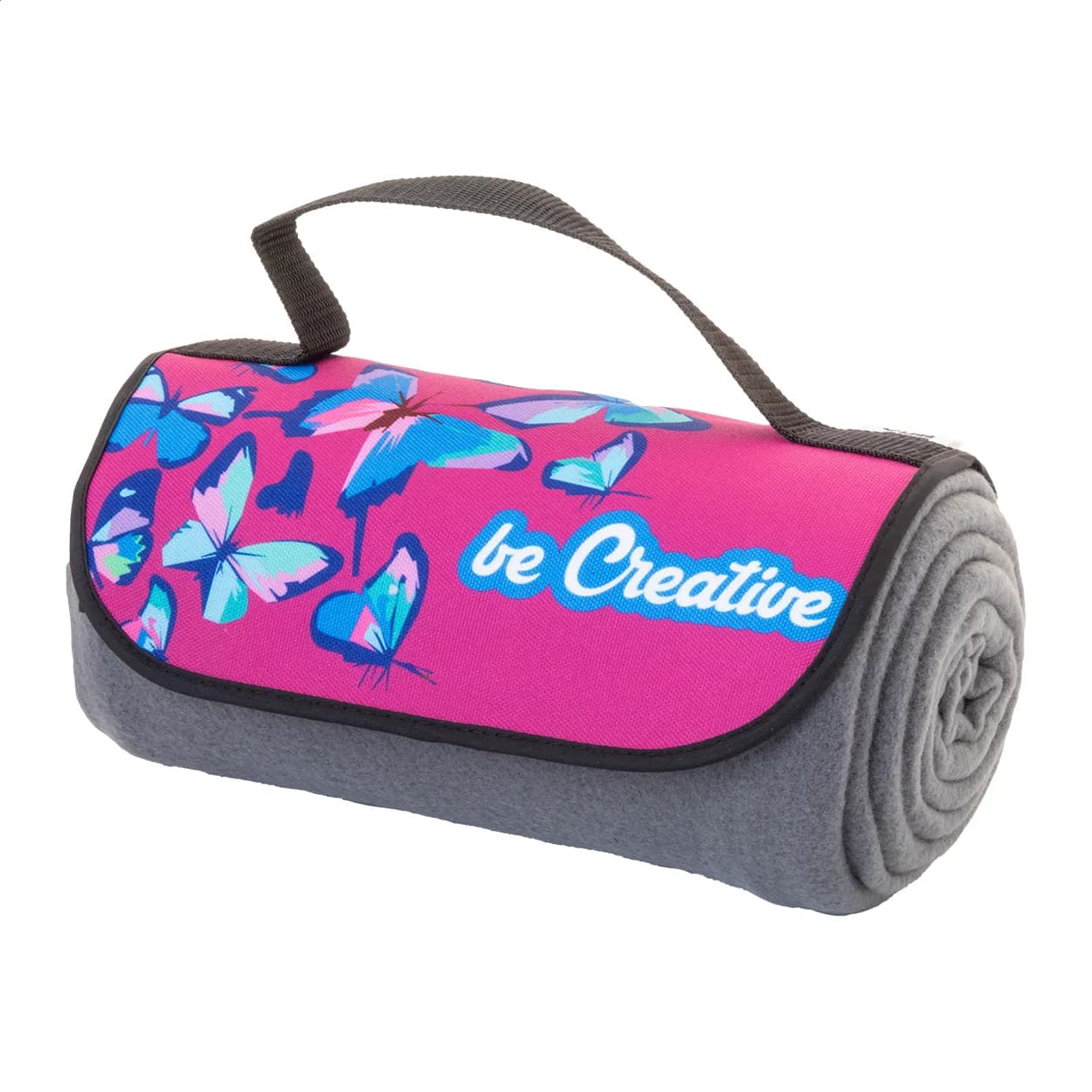 individuelle RPET Polar-Decke - Reporta - grau (-77)