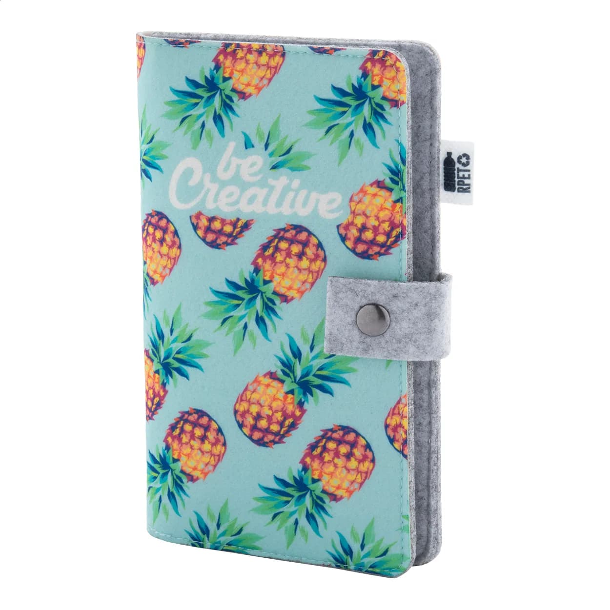 Individueller RPET Reiseorganizer - CreaFelt Journey - weiß