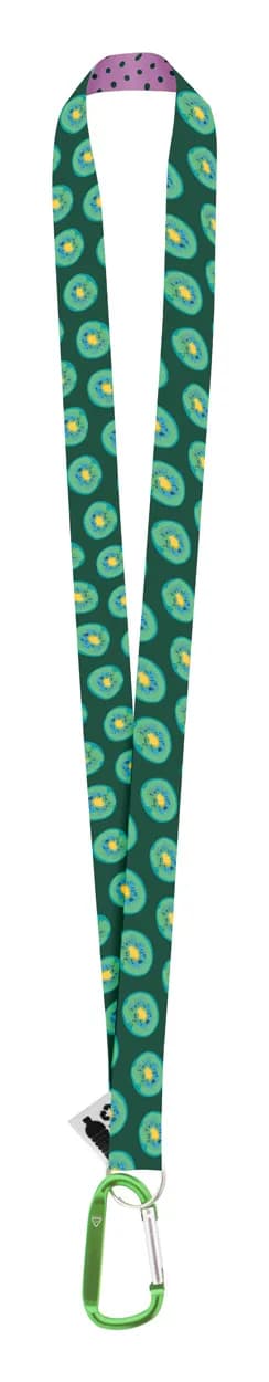 Lanyard mit Sublimationsdruck - Subyard XL RPET - grün (-07)